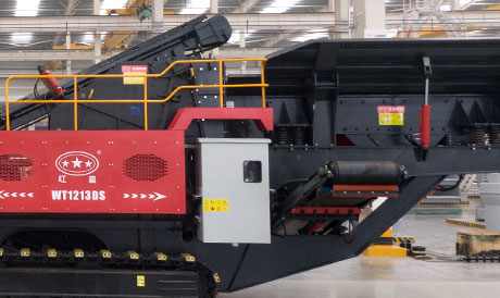 Wotetrack履帶式移動(dòng)破碎篩分站