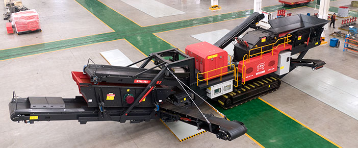 Wotetrack履帶式移動(dòng)破碎篩分站