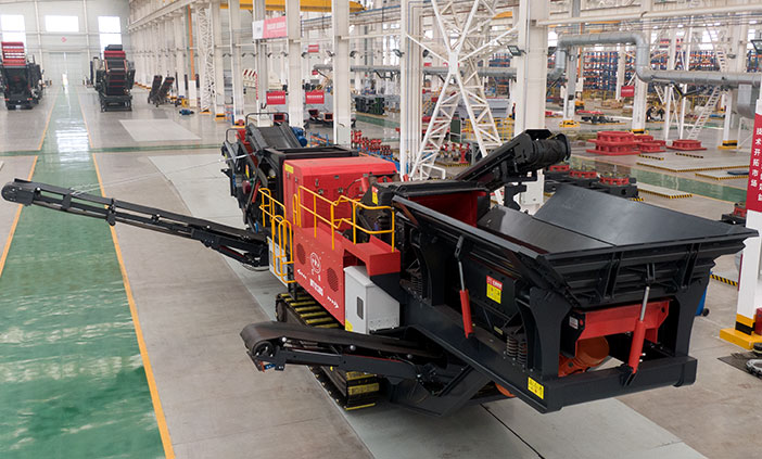 Wotetrack履帶式移動(dòng)破碎篩分站